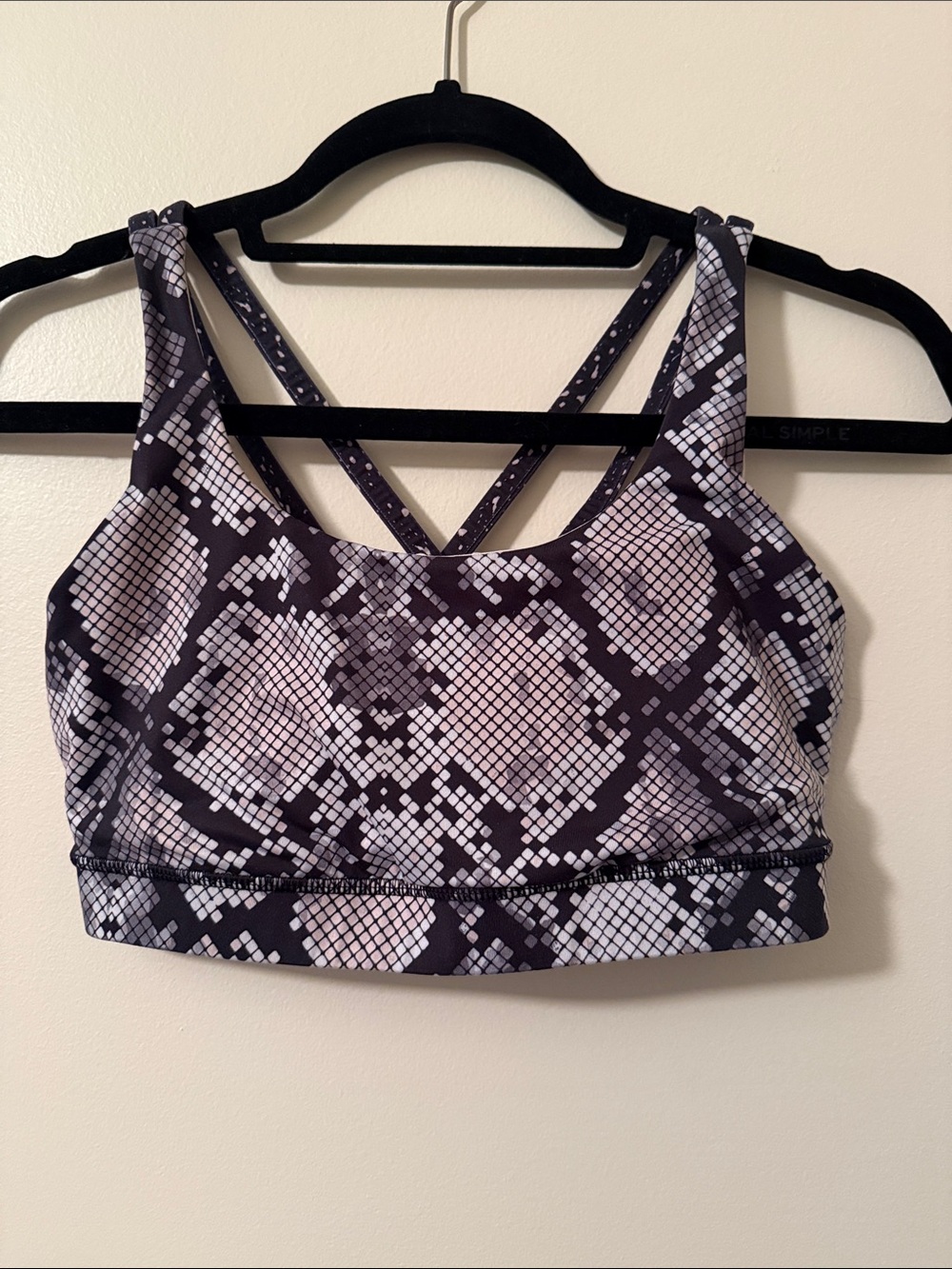 Lululemon Snake Print Sports Bra